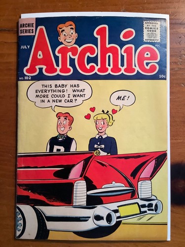 Archie 102 july 1959 - #102, classic