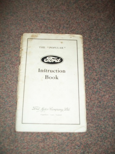 Vintage ford popular - vintage,
