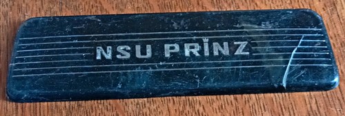 Vintage nsu prinz radio - prinz, cover