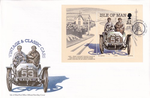 Classic cars vintage minisheet - cars,