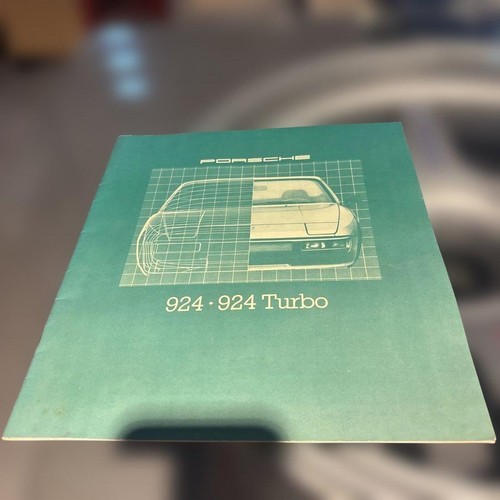 Porsche 924 turbo catalog - porsche,