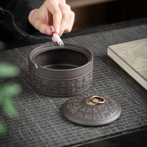 High grade purple - clay, ashtray