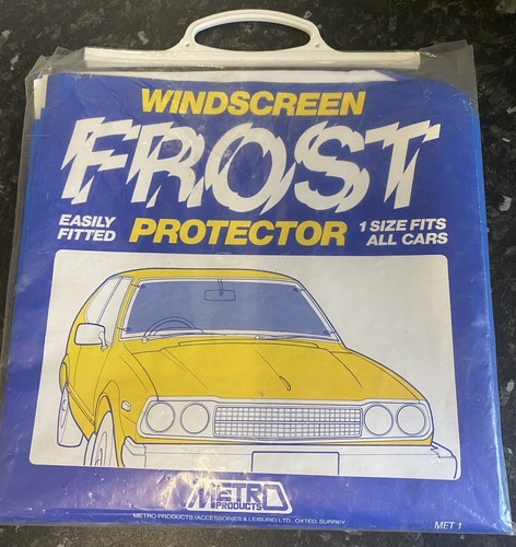 Vintage classic car windscreen