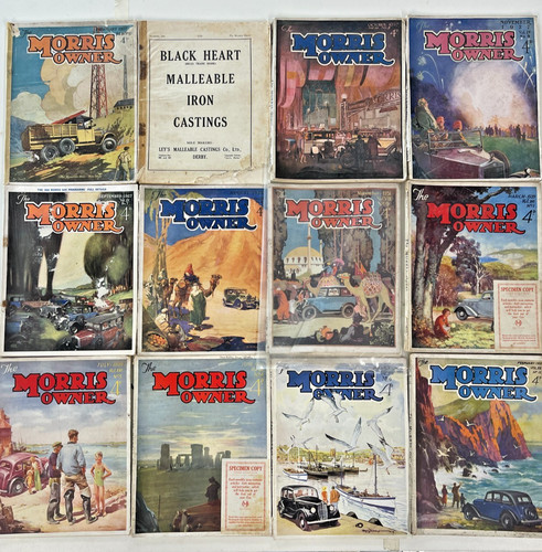 Vintage morris owner magazines - owner,