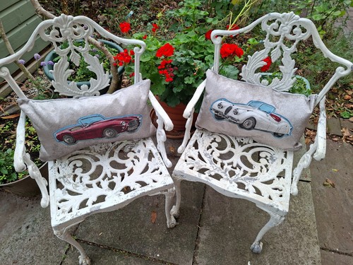 Vintage classic cars - vintage/classic, cushion